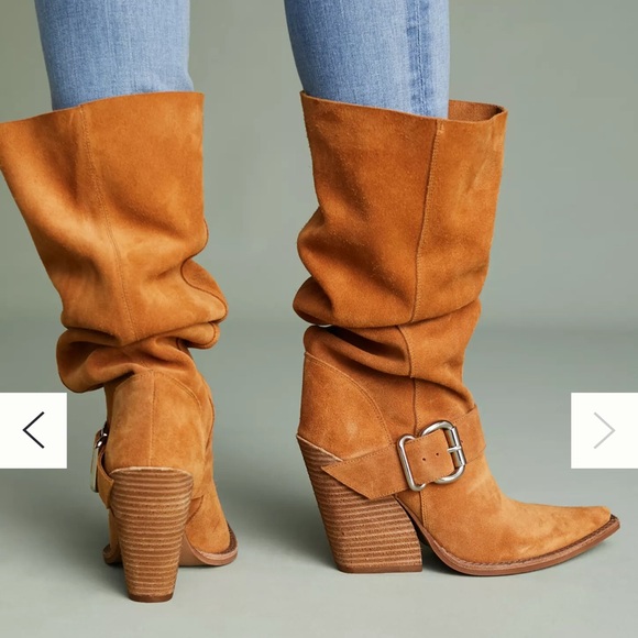 Rare Anthropologie X Jeffrey Campbell Retreat Riding Boots - Picture 1 of 11